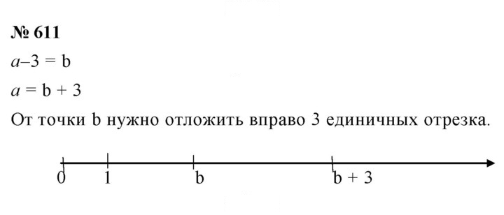 Скан решения номера 611