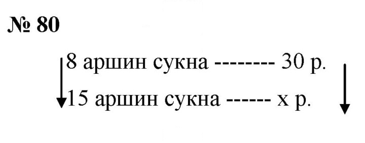 Скан решения номера 80