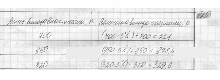Скан решения номера 925