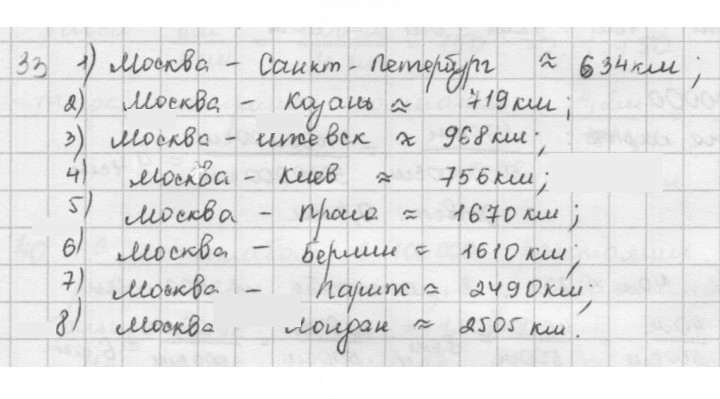 Скан решения номера 33