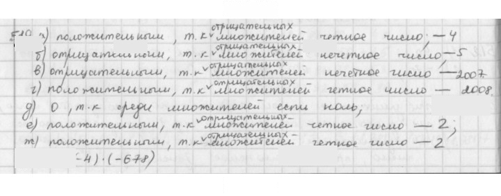 Скан решения номера 519