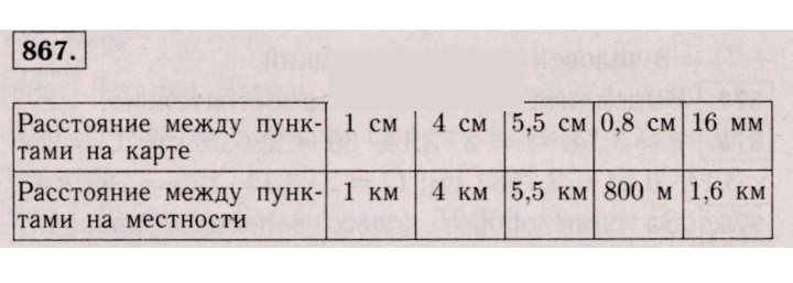 Скан решения номера 867 (861)