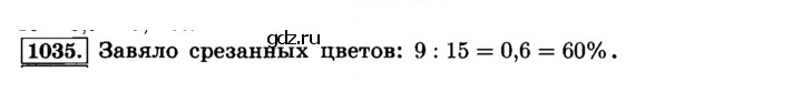 Скан решения номера 1035 (146)