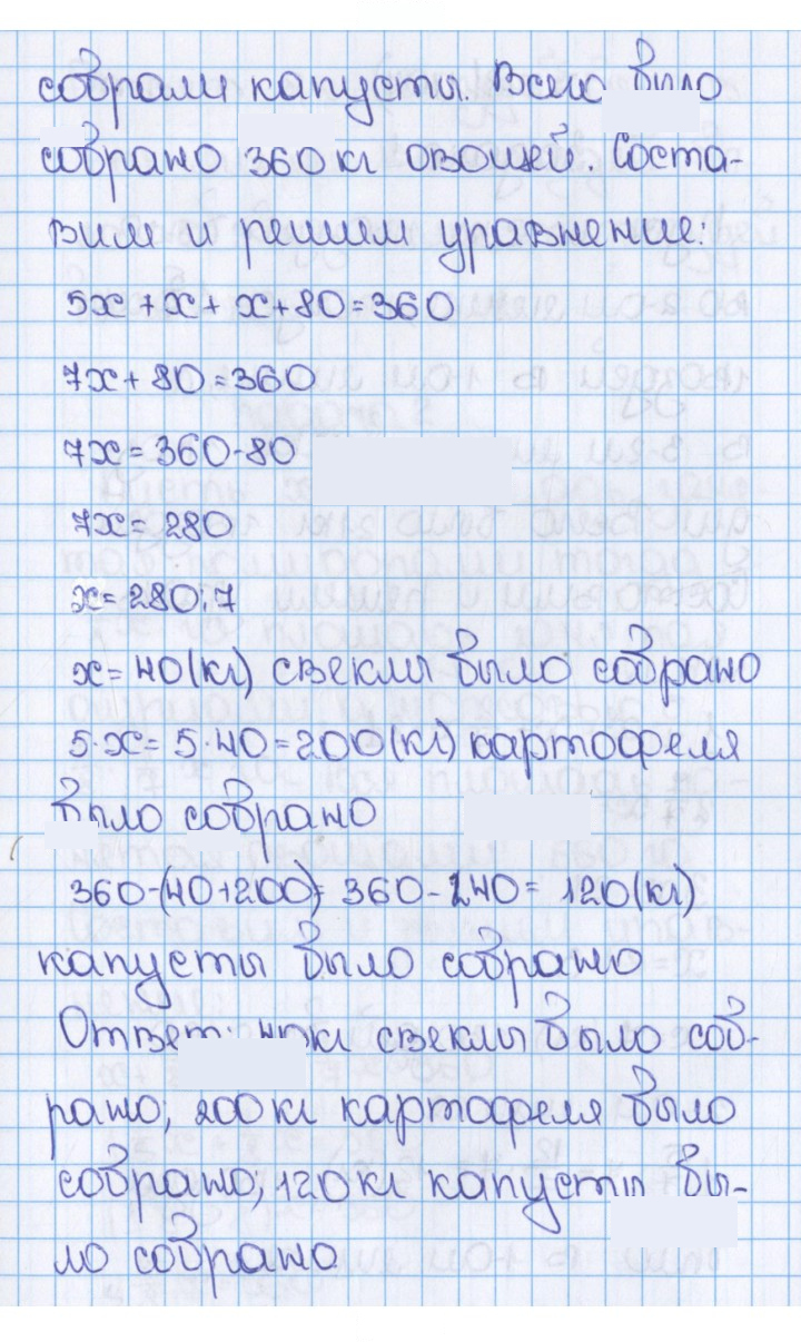 Скан решения номера 1106 (217)