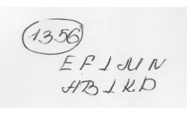 Скан решения номера 1356 (467)
