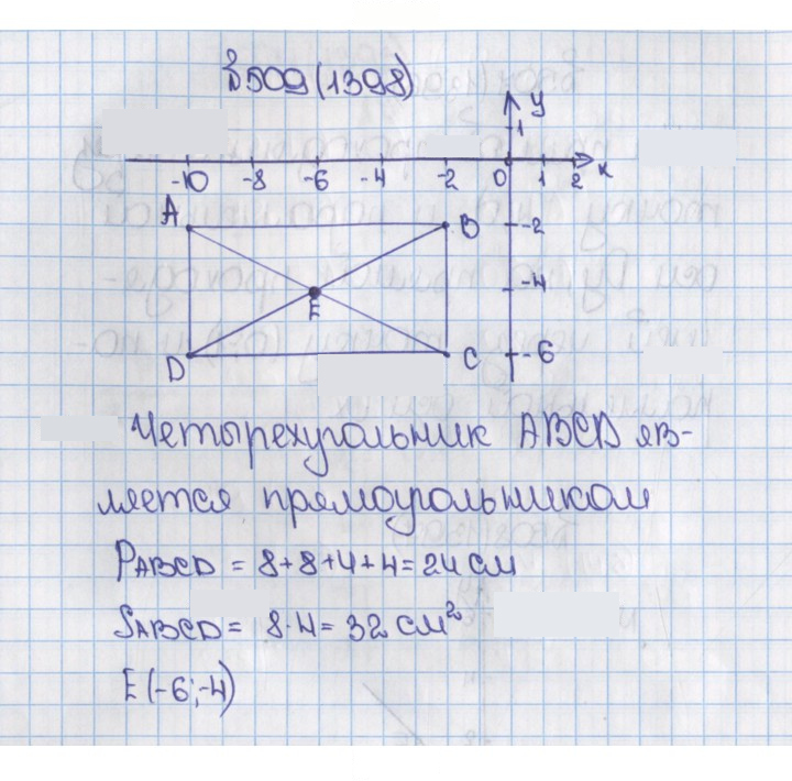 Скан решения номера 1398 (509)