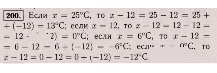 Скан решения номера 200 (1089)