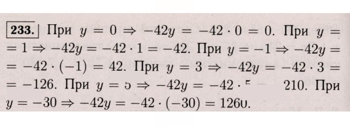 Скан решения номера 233 (1122)