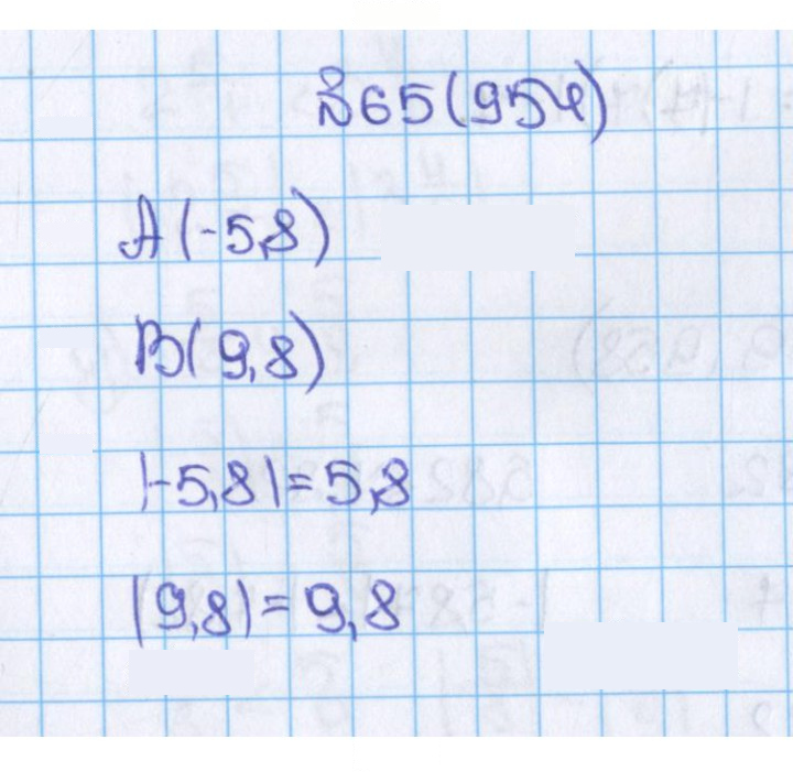 Скан решения номера 65 (954)