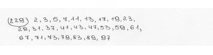 Скан решения номера 229 (234)