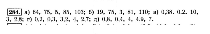 Скан решения номера 284 (289)