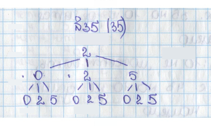 Скан решения номера 35 (35)