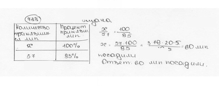 Скан решения номера 788 (794)