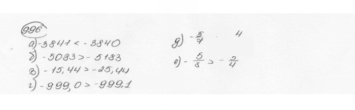 Скан решения номера 996 (107)