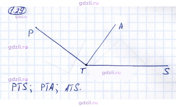 Скан решения номера 1.29
