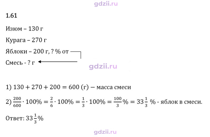 Скан решения номера 1.61