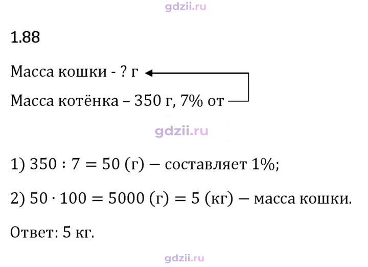 Скан решения номера 1.88