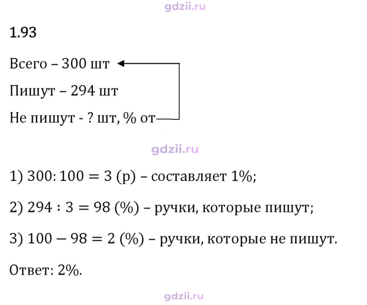 Скан решения номера 1.93