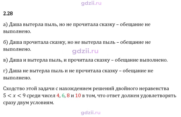 Скан решения номера 2.28