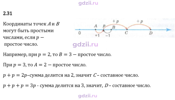 Скан решения номера 2.31