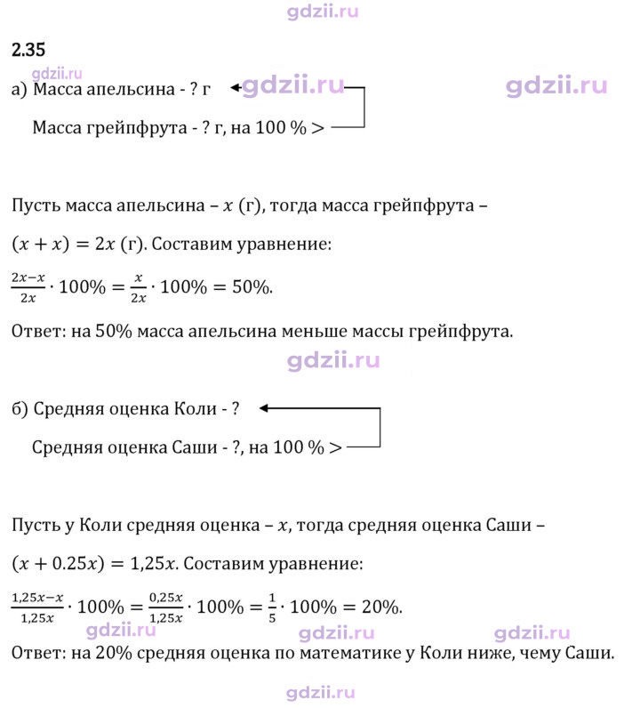 Скан решения номера 2.35