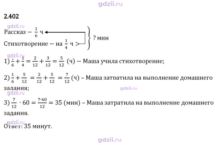 Скан решения номера 2.402