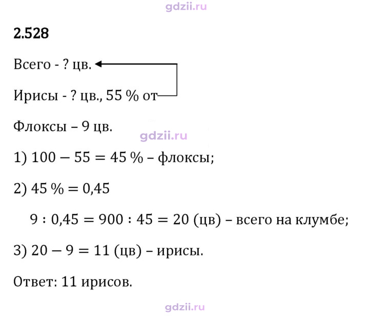 Скан решения номера 2.528