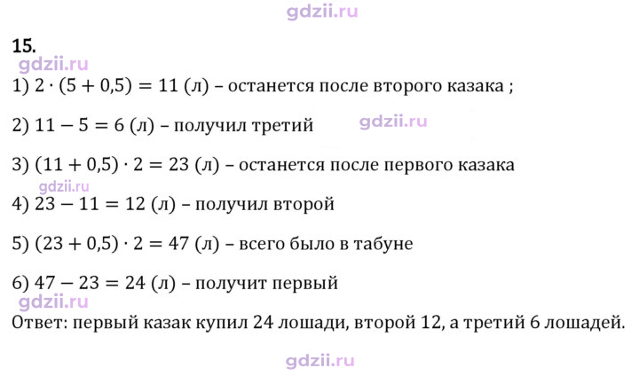 Скан решения номера 15