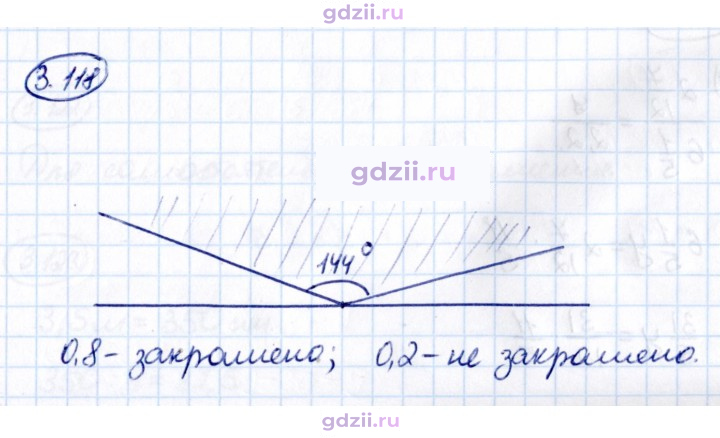 Скан решения номера 3.118