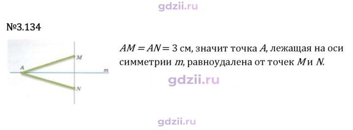 Скан решения номера 3.134