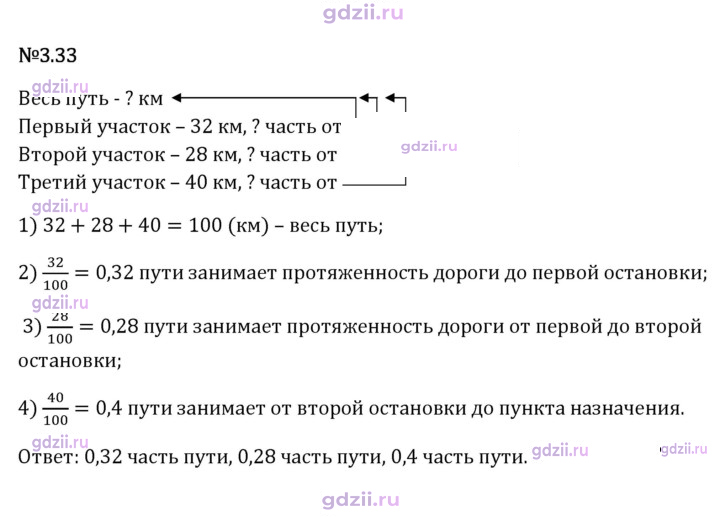 Скан решения номера 3.33