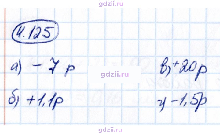 Скан решения номера 4.125