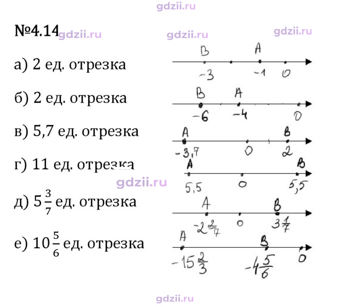 Скан решения номера 4.14