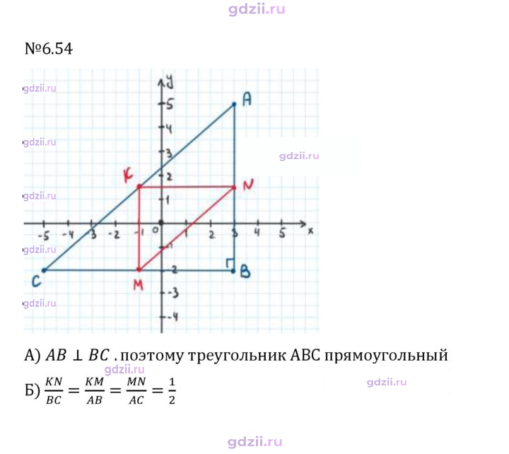 Скан решения номера 6.54