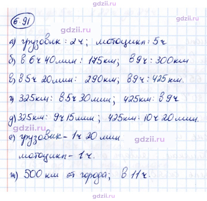 Скан решения номера 6.91