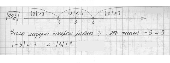 Скан решения номера 102