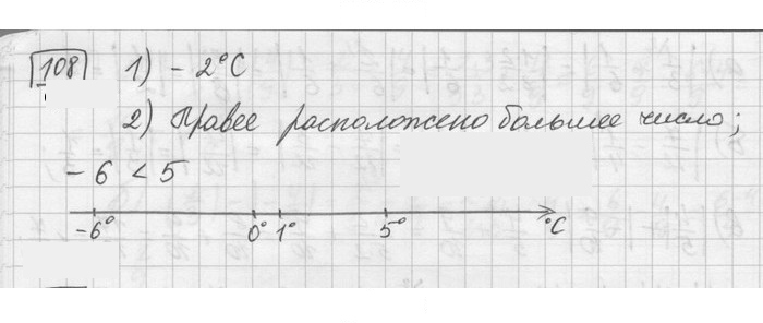 Скан решения номера 108