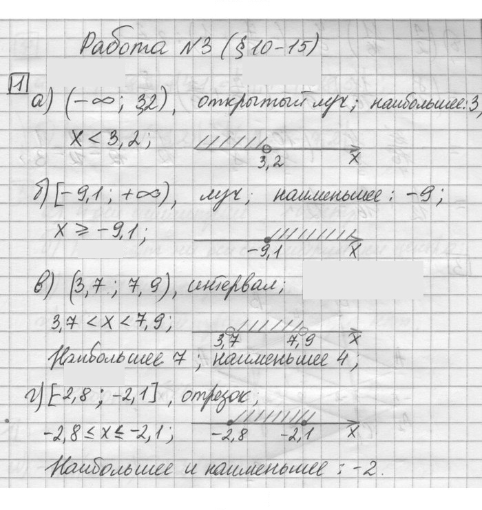 Скан решения номера 1