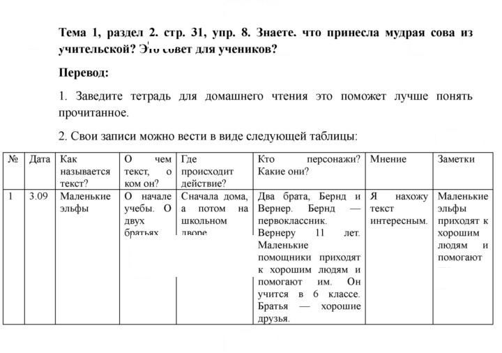 Скан решения номера 31