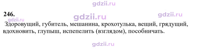Скан решения номера 246