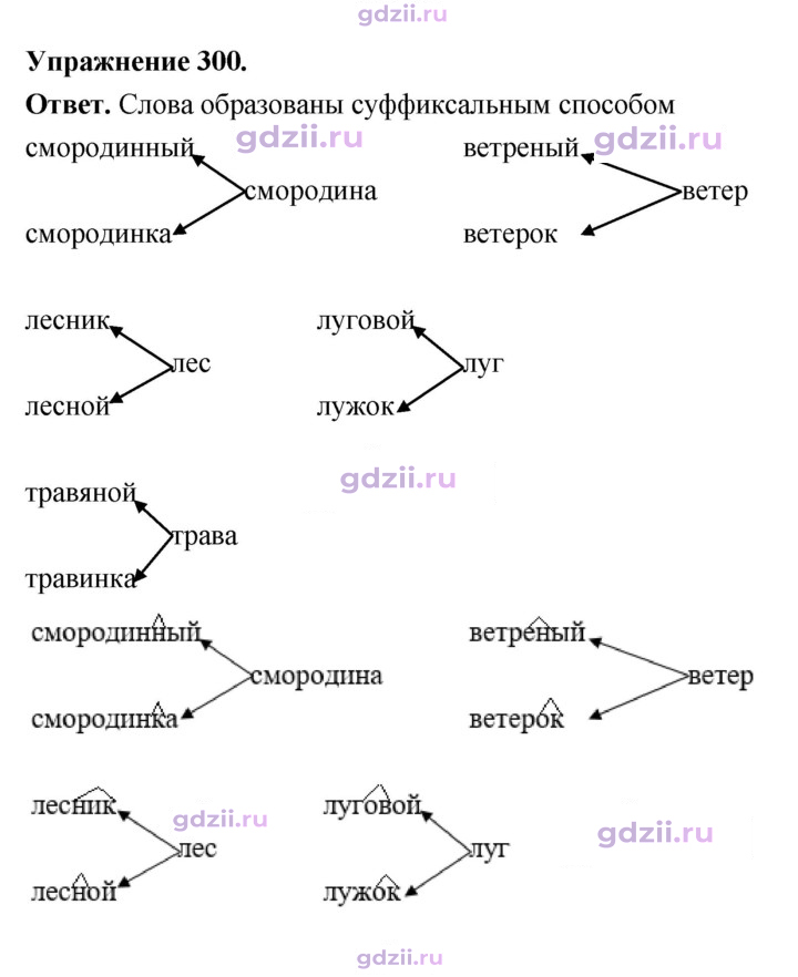Скан решения номера 300