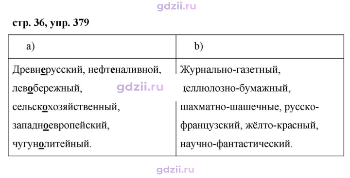 Скан решения номера 379