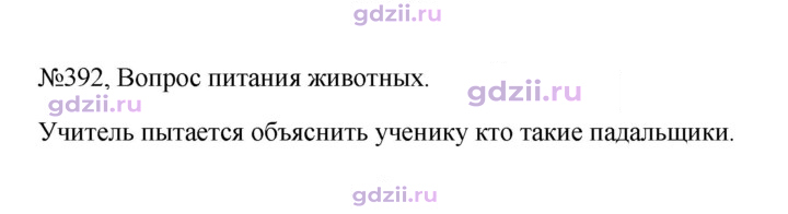 Скан решения номера 392