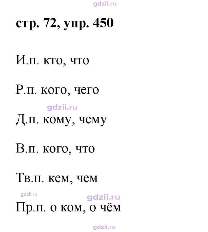 Скан решения номера 450