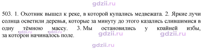 Скан решения номера 503