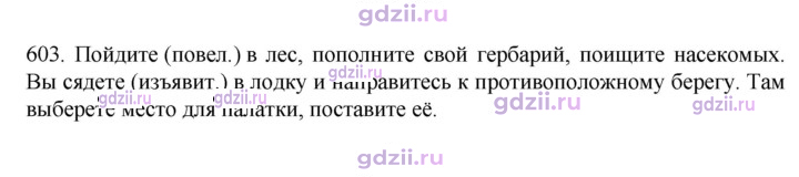 Скан решения номера 603