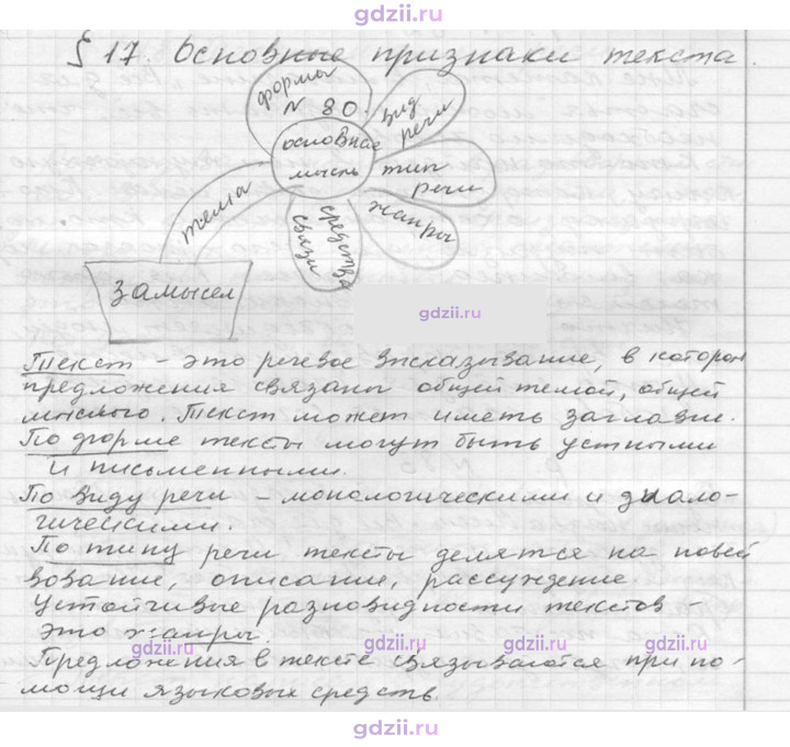 Скан решения номера 80