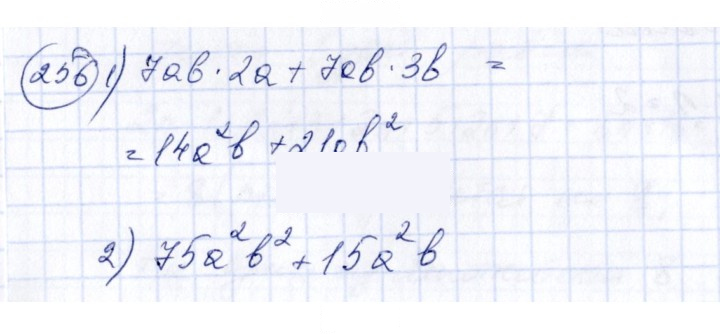 Скан решения номера 256