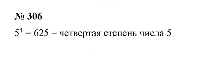 Скан решения номера 306