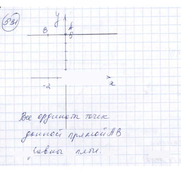 Скан решения номера 531